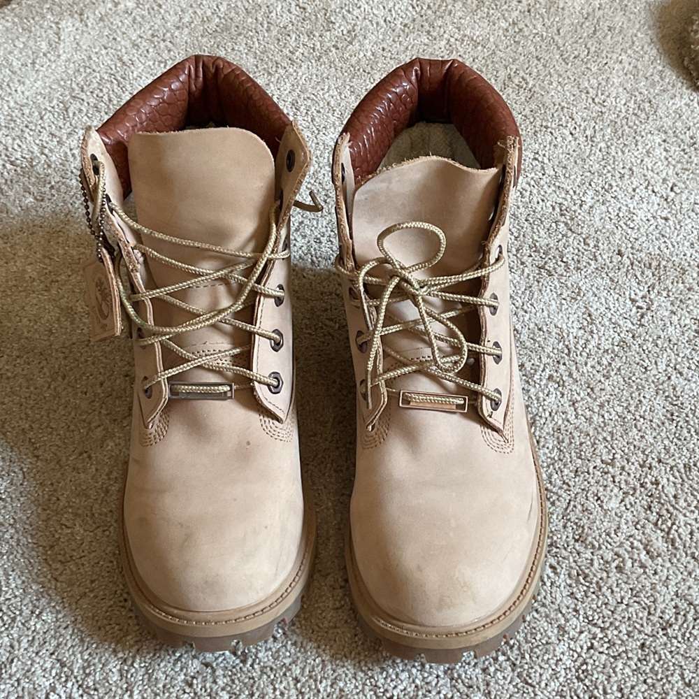Men's Tan Leather Boots